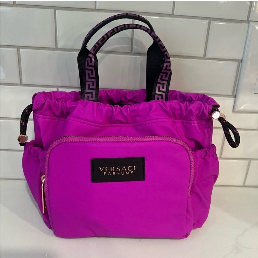 Versace Fuchsia Cosmetic Bag